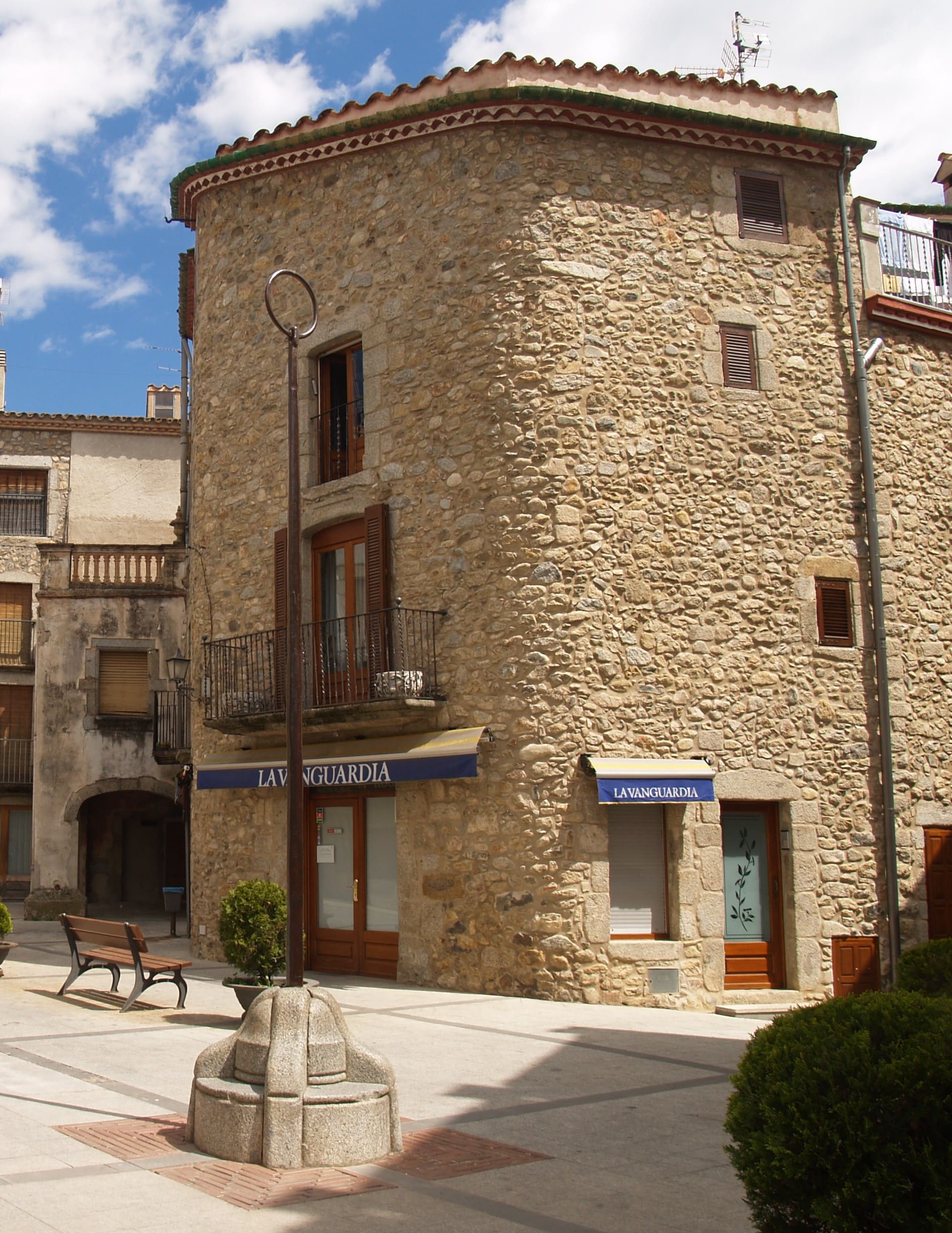 Casa on hi havia l'Ajuntament el 1879